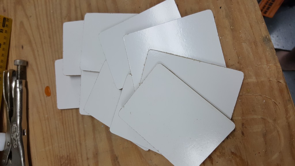 [initcards] Cut and Sanded