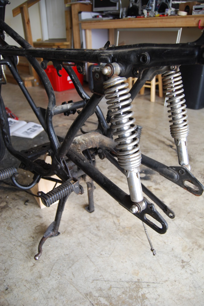 [rd250] rear suspension